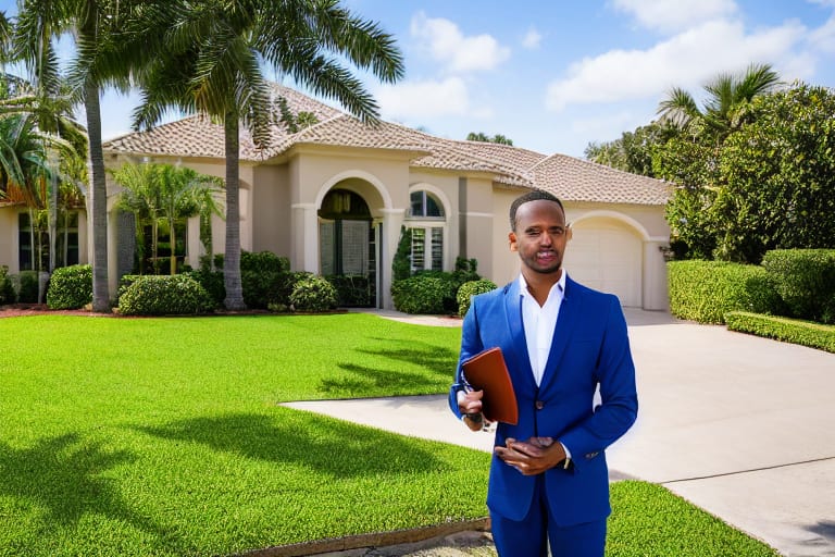 Professional home inspector at work